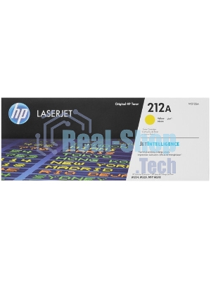 Картридж лазерный Cartridge HP 212A для CLJ Enterprise M554/M555/M578, желтый (4 500 стр.)