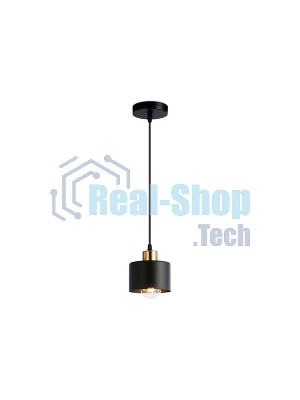 Светильник Ambrella light TR8113 BK/BS черный/латунь E27 max 40W D120*940