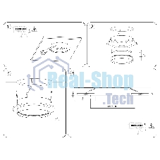Светильник встраиваемый TU5015 BK черный IP20 GX70 D150*45