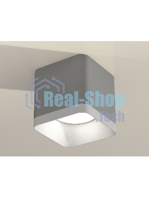 Светильник Ambrella Light XS7807001 SGR/SWH серый песок/белый песок MR16 GU5.3 (C7807, N7701)