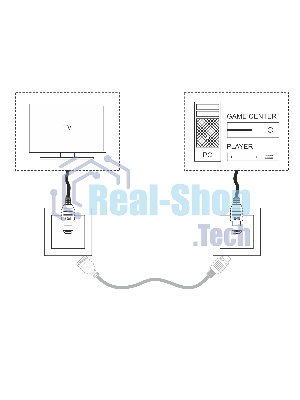 Розетка HDMI (серебряный)