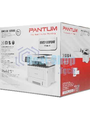 МФУ лазерное Pantum BM5100FDW, A4, ч/б, печ. до 40 стр/мин., скан. до 24 стр/мин., 1200 x 1200 dpi, USB, RJ-45, Wi-Fi, проектная модель