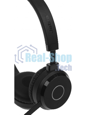 Гарнитура Jabra Evolve 65 TE чёрный, беспроводная, Bluetooth, до 16 ч