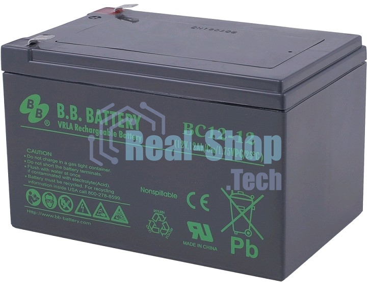 Батарея для ИБП B.B. Battery BC 12-1212V 12Ah