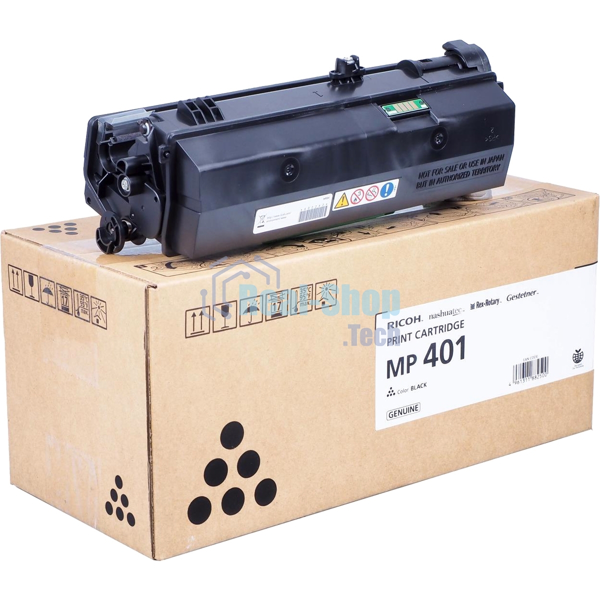 Картридж лазерный Ricoh тип MP401 черный для MP 401SPF/SP 4520DN 18000 отпечатков