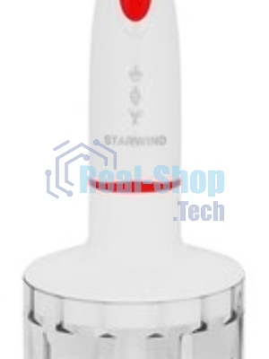 Блендер погружной Starwind SBP2242 500 Вт, белый/оранжевый