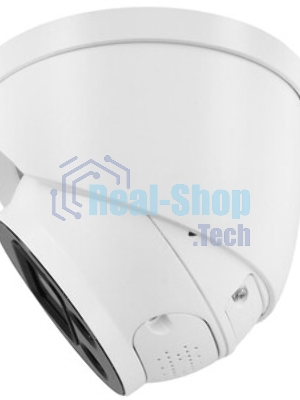 Уличная купольная IP-видеокамера TiOC DAHUA DH-IPC-HDW3849HP-AS-PV-0280B-S5 с ИИ и активным сдерживанием 8Мп; 1/2.7” CMOS; объектив 2.8мм, видеоаналитика, ИК 30м, LED 30м, IP67, корпус: металл