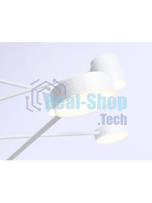 Подвесной светодиодный светильник Ambrella light FL51688/8 WH белый 3000K/4200K/6400K 48W D900*1000 (Без ПДУ)
