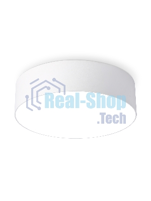 Потолочный светодиодный светильник Ambrella light FV5516 WH белый LED 18W 4200K D160*58 (Без ПДУ)