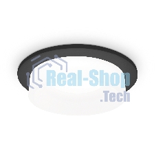 Светильник Ambrella light TN1312 SBK/FR черный песок/белый матовый GU5.3 D98*45
