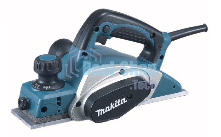 Рубанок Makita KP0800 Рубанок,620Вт,17000об\м,ширина-82мм,глуб-2.5мм,2.6кг,кор