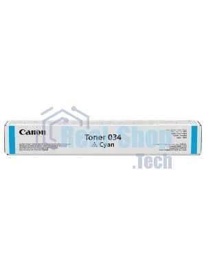 Картридж лазерный Canon 034 (9453B001) голубой (12000 стр.) для Canon iR C1225iF