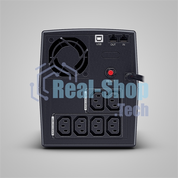 Источник бесперебойного питания CyberPower UT1500EIG ИБП Line-Interactive, Tower, 1500VA/900W USB/RJ11/45/USB charger A/C (6 IEC С13) NEW