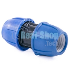 Муфта компрессионная PN16 d25 для ПЭ труб RTP 14696