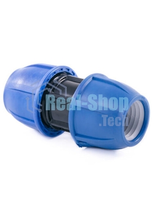 Муфта компрессионная PN16 d25 для ПЭ труб RTP 14696