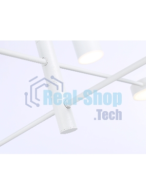 Подвесной светодиодный светильник Ambrella light FL51688/8 WH белый 3000K/4200K/6400K 48W D900*1000 (Без ПДУ)