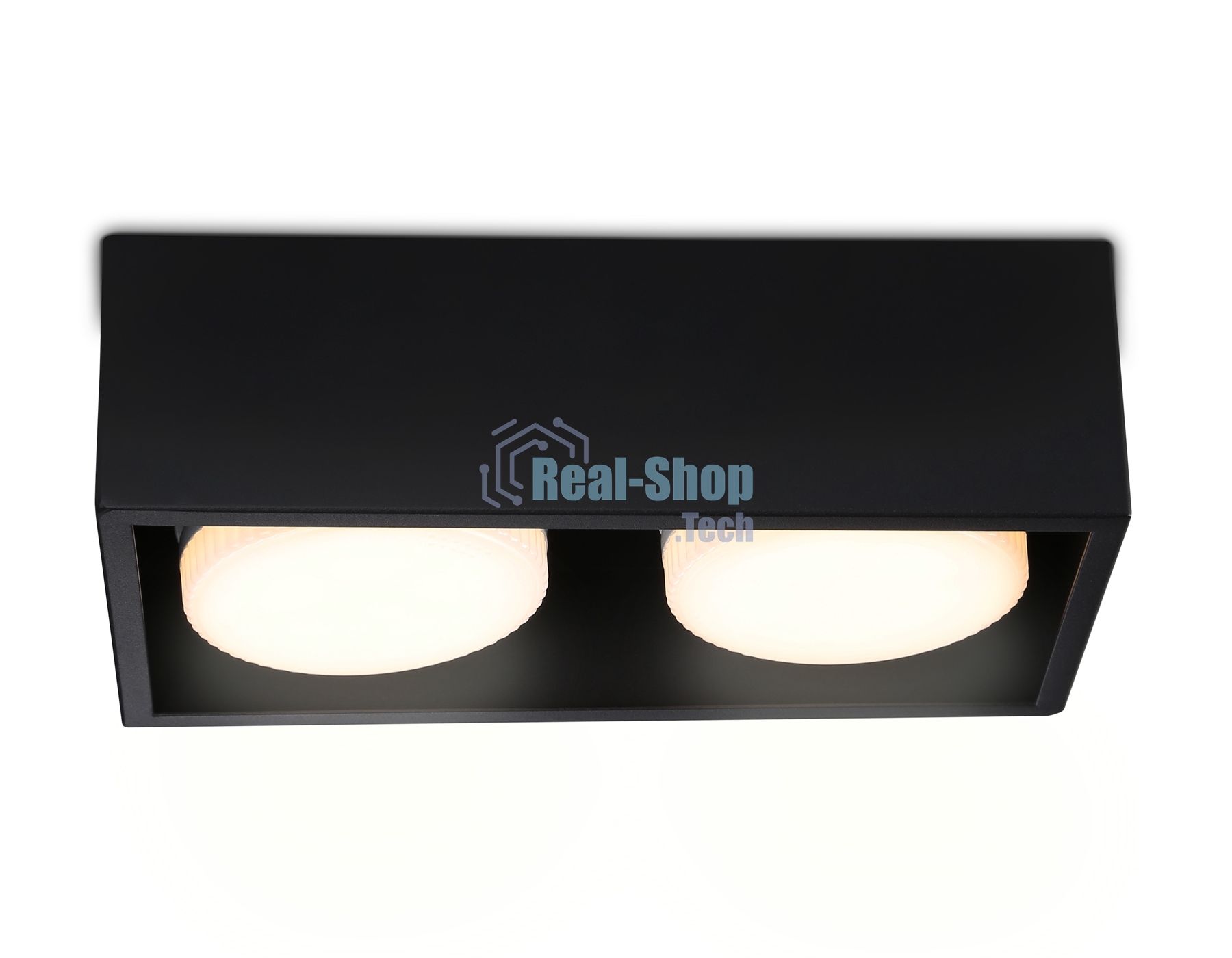 Светильник накладной TN70829/2 BK черный GX53/2 max 12W 200*100*60
