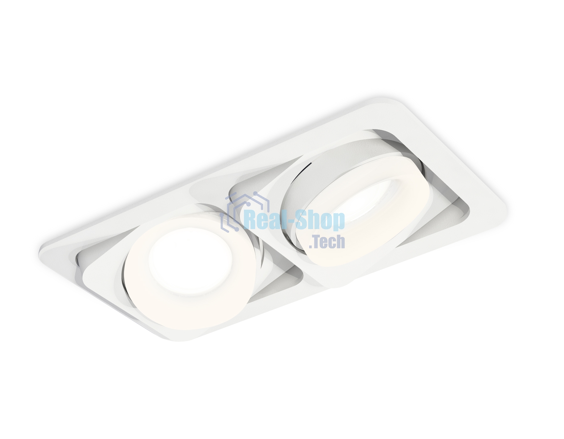 Комплект встраиваемого поворотного светильника Ambrella light XC7663084 SWH/FR белый песок/белый матовый MR16 GU5.3 (C7663, N7165)