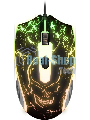 Комплект клавиатура+мышь Defender Aura MKP-117 проводной, USB, 2400 DPI, черный