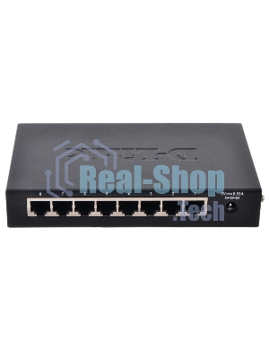 Коммутатор неуправляемый с 8 портами 10/100Base-TX D-Link DES-1008D/(K2A/K3A)RU/J1A/J2A/L2A/L2B