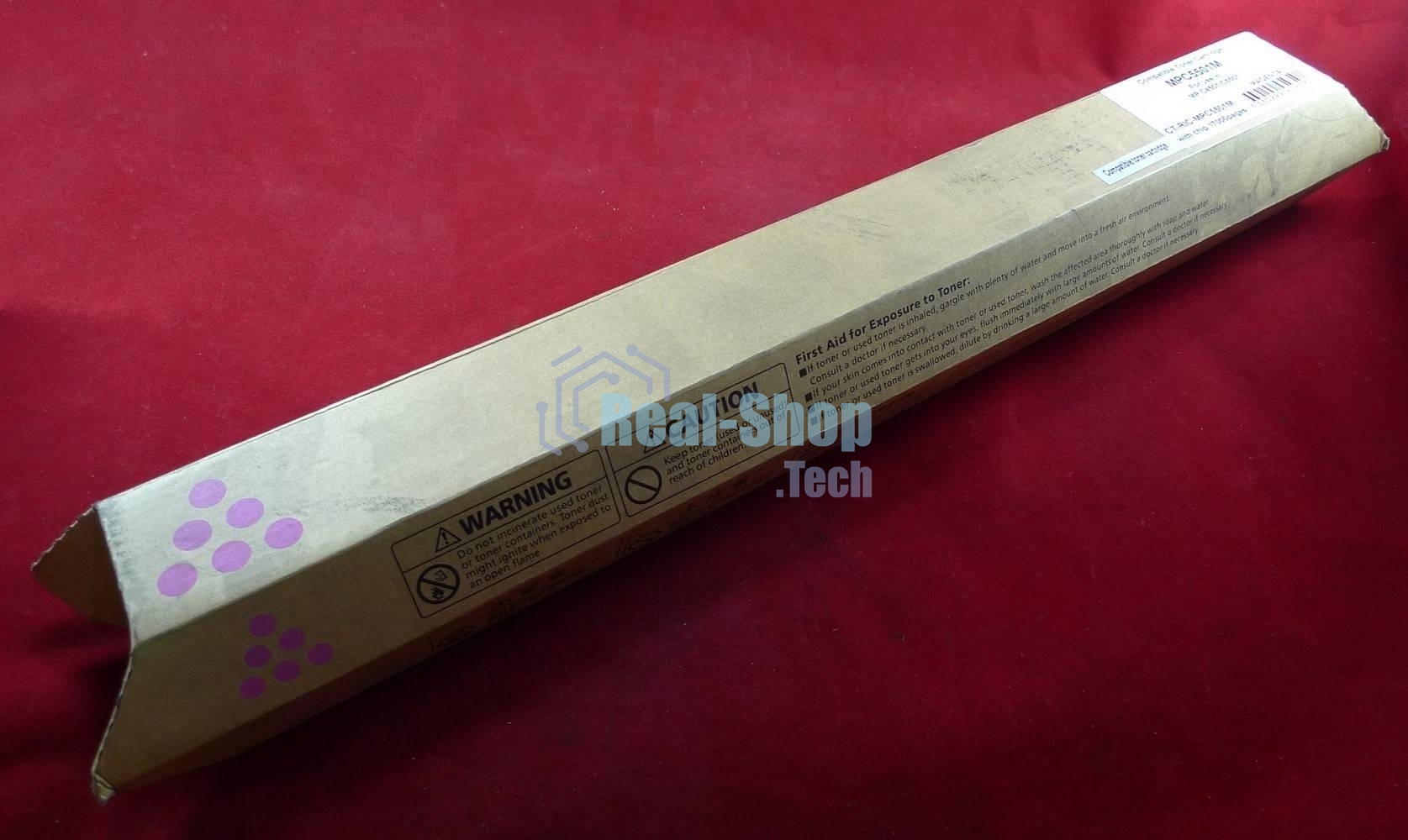 Картридж лазерный Ricoh MP C4501/C5501/C5000 желтый, type MPC5501E (туба, 410г) JPN