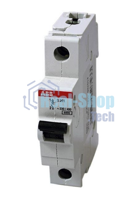 Выключатель автоматический модульный 1п C 6А 6кА S201 ABB 2CDS251001R0064
