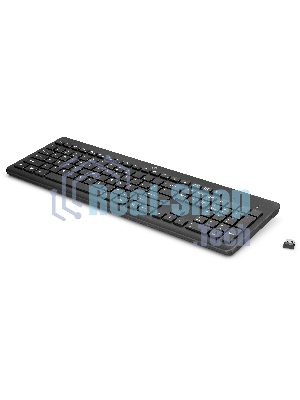 Комплект клавиатура+мышь HP 230 беспроводной, USB, чёрный