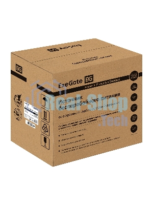 Комплект источника бесперебойного питания Exegate EX295990RUS + батарея 40Aч EX282979RUS 4шт (инвертор, синус, для котла) ExeGate SineTower SZ-3000.LCD.AVR.3SH.1C13.RJ.USB <3000VA/2400W, чистый синусоида, LCD дисплей, AVR, 3*Schuko+1*C13, RJ45/11, USB, линейно-интерактивный, черный> + батарея ExeGate HR 12-40 (12В, 40Ач) 4шт