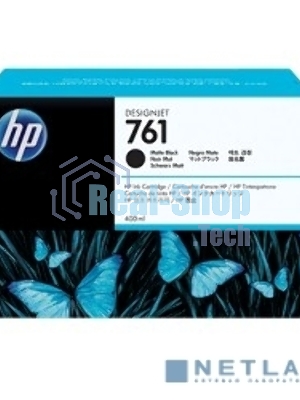 Картридж струйный HP №761 CM991A черный матовый для HP DJ T7100 (400мл)