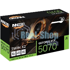 Видеокарта INNO3D RTX 5070 TWIN X2 12GB GDDR7 192bit 3xDP HDMI RTL