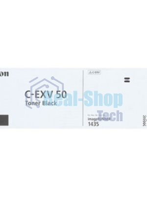 Картридж лазерный Canon C-EXV 50 Toner Black (9436B002), черный, 17600 стр при 6% (689g*1), для IR1435/1435i/1435iF