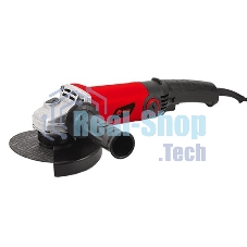Машина шлифовальная угловая EDON AG-125/1000E черный/красный 14056 1000Вт, 125 мм