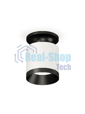 Светильник Ambrella Light XS7401083 SWH/PBK белый песок/черный полированный MR16 GU5.3 (N7926, C7401, N7031)