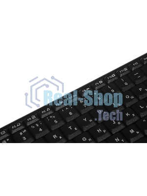 Комплект клавиатура+мышь Logitech MK220 беспроводной, USB, 1000 DPI, чёрный