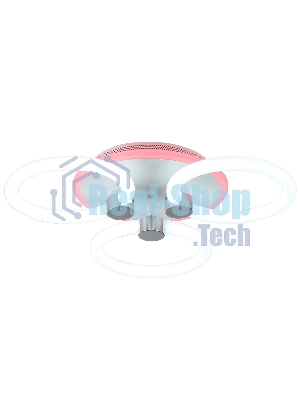 Потолочный светодиодный светильник FA3838/3 WH белый 42W 3000K-6400K+RGB D458*80 (ПДУ РАДИО 2.4G)