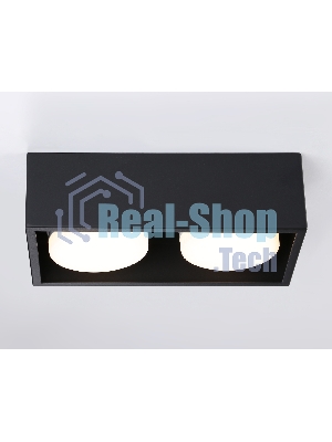 Светильник накладной TN70829/2 BK черный GX53/2 max 12W 200*100*60