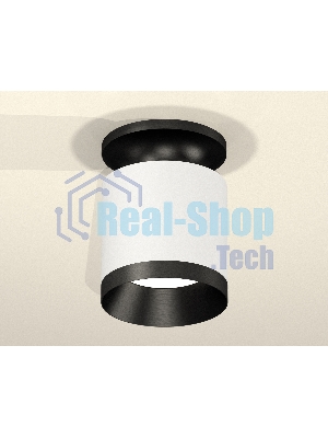 Светильник Ambrella Light XS7401083 SWH/PBK белый песок/черный полированный MR16 GU5.3 (N7926, C7401, N7031)