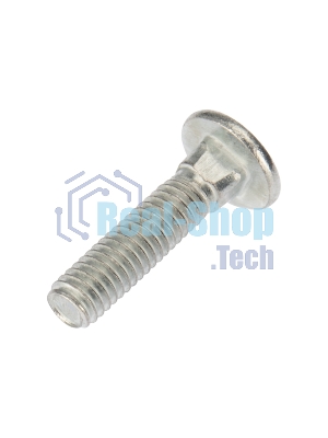Болт мебельный Kranz DIN 603, 6х25, короб (50 шт./уп.)