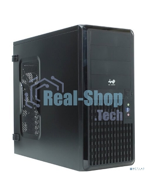 Компьютерный корпус Midi Tower InWin PE689 Black 650W B65E 80plus Bronze USB 3.0*2+A(HD)+front fan 120мм*1+rear fan 120мм*1+ 2*2SATA+1*1SATA/holes for SL20” RACKMOUNT