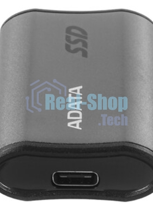 Внешний SSD ADATA Elite SE880, 2TB, USB 3.2 Gen 2x2 Type-C, R/W 2000/2000, серый