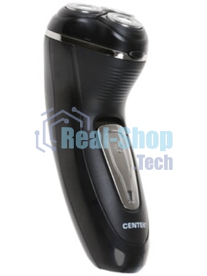 Электробритва Centek CT-2166 (хром/черный) ротор, АККУМУЛЯТОР + РАБОТА ОТ СЕТИ,триммер