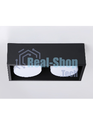 Светильник накладной TN70829/2 BK черный GX53/2 max 12W 200*100*60