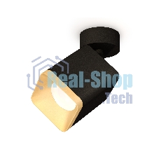 Светильник Ambrella Light XM7813004 SBK/SGD черный песок/золото песок MR16 GU5.3 (A2210, C7813, N7704)