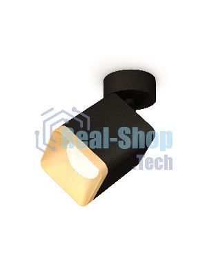 Светильник Ambrella Light XM7813004 SBK/SGD черный песок/золото песок MR16 GU5.3 (A2210, C7813, N7704)