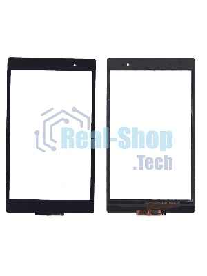 Сенсорное стекло (тачскрин) для Sony Xperia Tablet Z3 Compact, черное