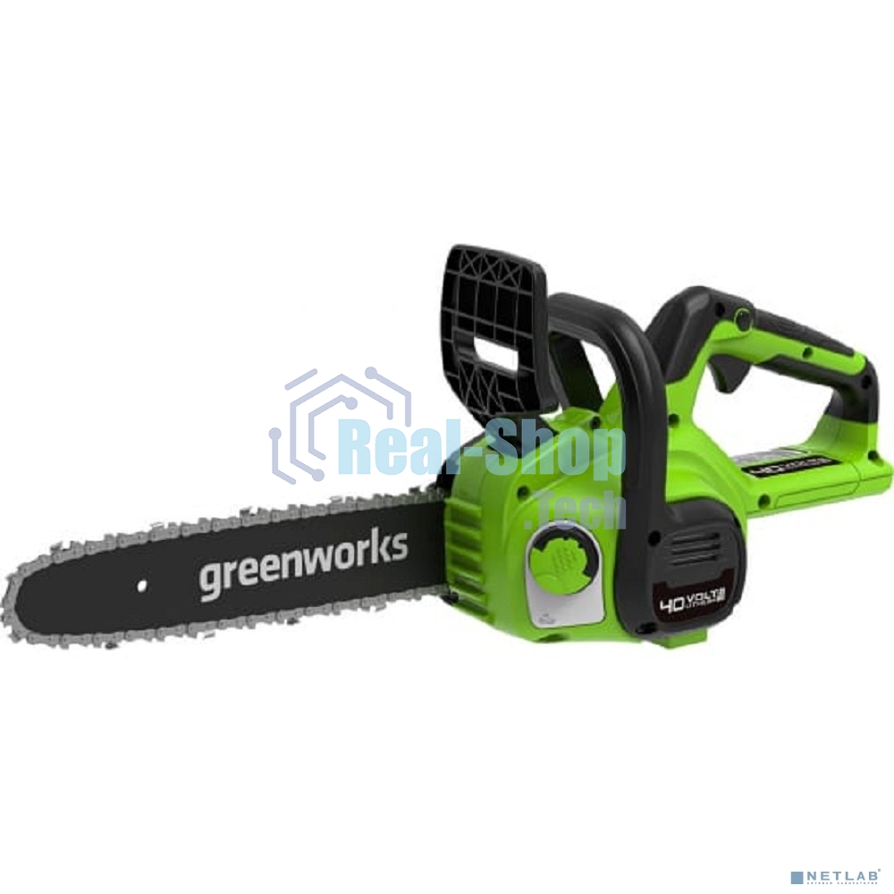 Цепная пила аккумуляторная GreenWorks G40CS30II, 40V, 30 см, без АКБ и ЗУ (2007807)