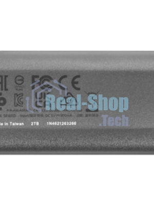 Внешний SSD ADATA Elite SE880, 2TB, USB 3.2 Gen 2x2 Type-C, R/W 2000/2000, серый