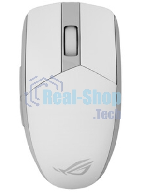 Мышь беспроводная ASUS ROG Strix Impact III белый, 36000 dpi, USB Type-A, радиоканал, Bluetooth, кнопки - 5