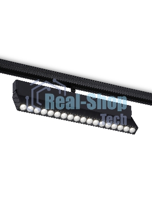 Светильник трековый светодиодный GL4081 BK черный 18W 4200K 48V 24° 325*22*45