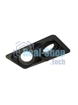 Комплект встраиваемого светильника Ambrella light XC7664001 SBK черный песок MR16 GU5.3 (C7664, N7021)
